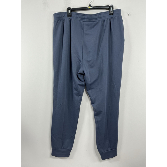 Womans Eddie Bauer Lounge Pullon Jogger Pants XL Blue Elastic Waist - Picture 2 of 9